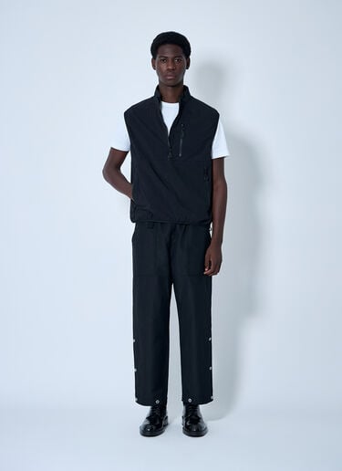 Comme des Garçons Homme 멀티-포켓 베스트  블랙 cdh0160001