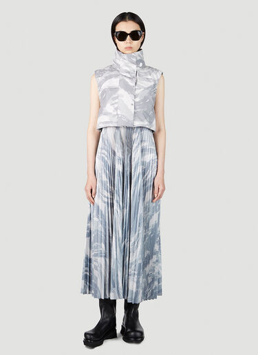 Pleated Dress 4 Moncler Hyke Pleated Dress Grey mhy0251005