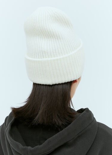Moncler x Palm Angels Wool Beanie Hat White mpa0355004
