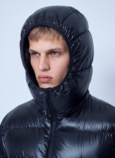 LN-CC® - Moncler: Anapo Hooded Mid-Length Down Jacket - Black Moncler Anapo Hooded Mid-Length Down Jacket Black mon0166030