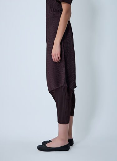 Pleated Pants Pleats Please Issey Miyake Pleated Pants Brown plp0262002
