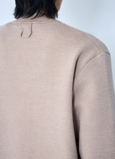 Jacquemus Le Cardigan Doppio Beige jac0164022