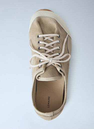 LN-CC® - Lemaire: Gummy Grip Sneakers - Beige Lemaire Gummy Grip Sneakers Beige lem0266001