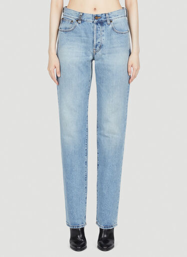 Saint Laurent Cassandre Jeans Blue sla0253036