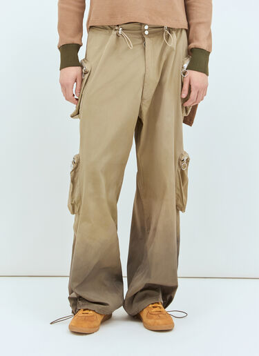 Charlie Constantinou Multi Pocket Cargo Pants Brown cco0158006