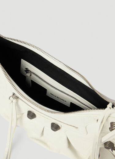 Balenciaga Le Cagole Small Shoulder Bag White bal0253041