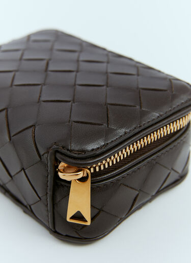 Bottega Veneta イントレチャート ジュエリーケース ブラウン bov0254016