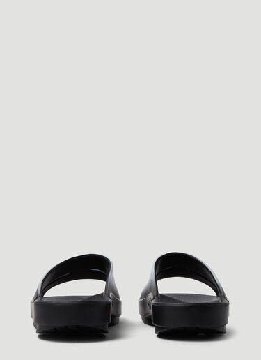 And Wander x OOFOS Ooahh Recovery Slides Black anw0148040