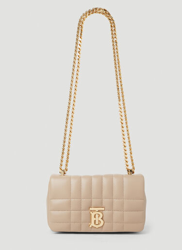 Burberry Lola Quilted Mini Shoulder Bag Beige bur0253051