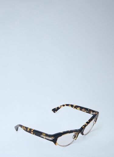LN-CC® - Bottega Veneta: Angle Cat Eye Sunglasses - Brown Bottega Veneta Angle Cat Eye Sunglasses Brown bov0264070