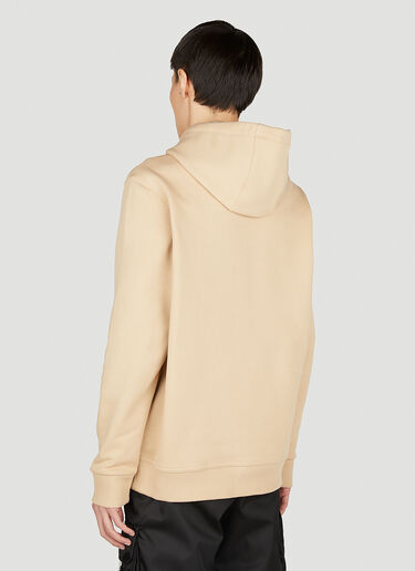 Burberry 徽标贴饰连帽运动衫 奶油色 bur0152031