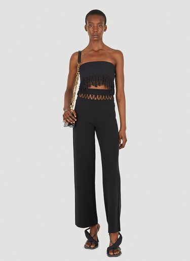 Dion Lee Net Suspended Trousers Black dle0248007