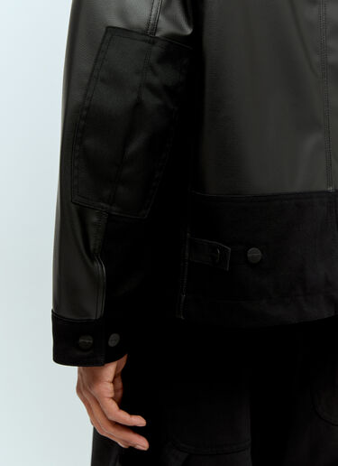 Junya Watanabe x Carhartt Faux Leather Jacket Black jwn0156001