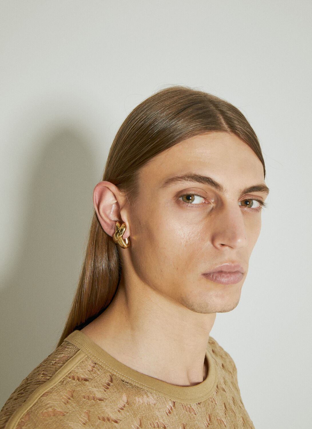 Alan Crocetti Blown Space Ear Cuff In Gold