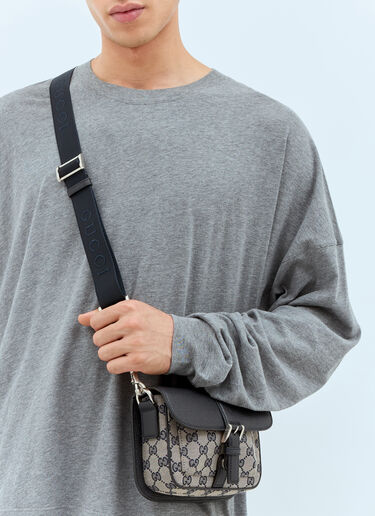 Gucci GG スパーミニ クロスボディバッグ ブルー guc0157080