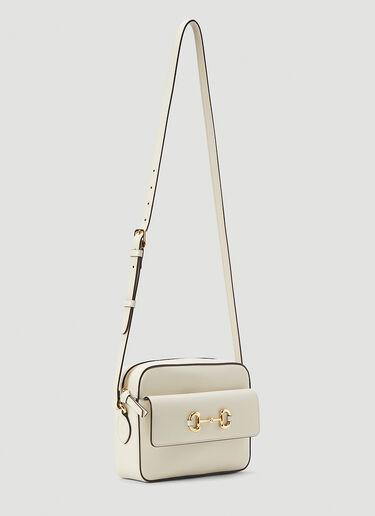 Gucci Small Horsebit 1955 Shoulder Bag White guc0243101