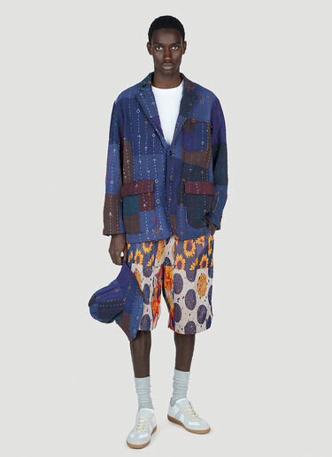 Engineered Garments BB Shorts Blue egg0152010
