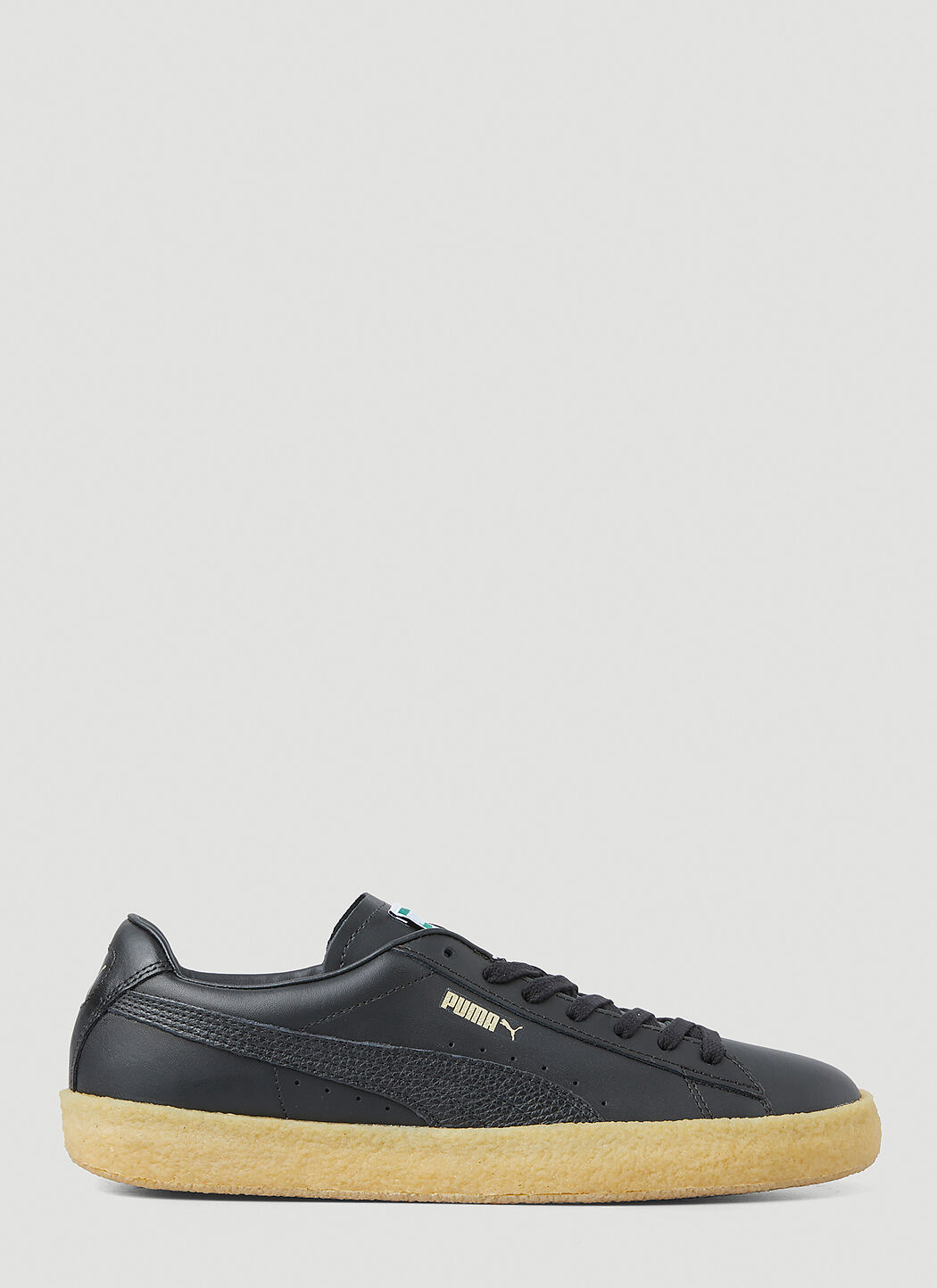 Puma leather on sale sneakers womens