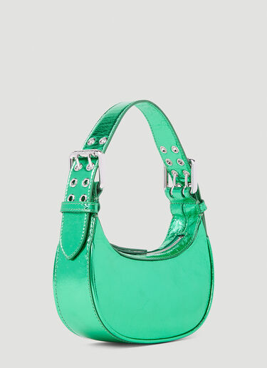 BY FAR Mini Soho Clover Handbag Green byf0252011