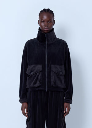 Y-3 Velvet Corduroy Utility Blouson Black yyy0265008