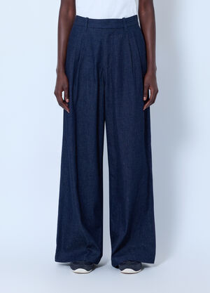 Levi's Denim Pleat Trousers Blue lvs0266004