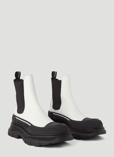 Alexander McQueen Tread Slick Boots White amq0245093