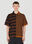 Kenzo Contrast Panel Polo Shirt Black knz0154006