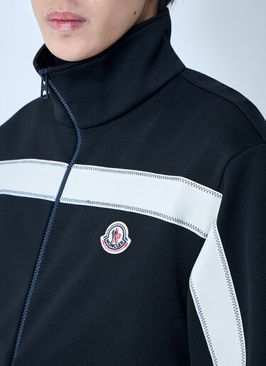 Moncler High-Neck Zip Jacket Black mon0164034