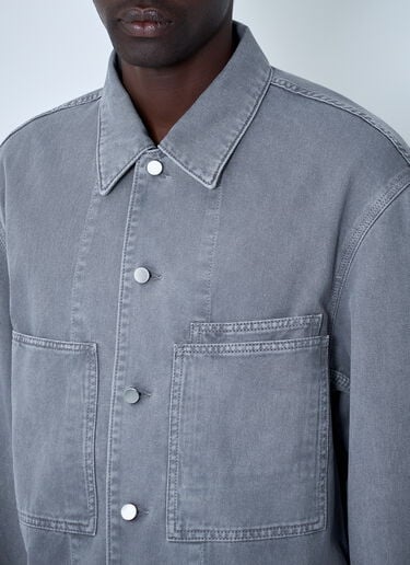 Workwear Overshirt Lemaire Workwear Overshirt Grey lem0162008