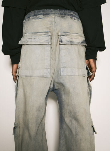 Rick Owens DRKSHDW Cargo Jumbo Belas Pants Light Blue drk0158006