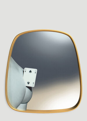 Fornasetti Two of Spades Mirror Multicolour wps0691856