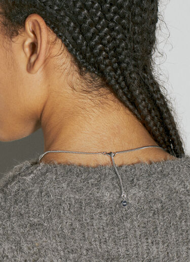 Alan Crocetti Nano Peal Melt Tribal Necklace Silver acr0354009