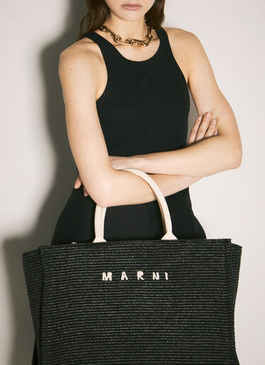Marni Large Tote Bag Black mni0259027