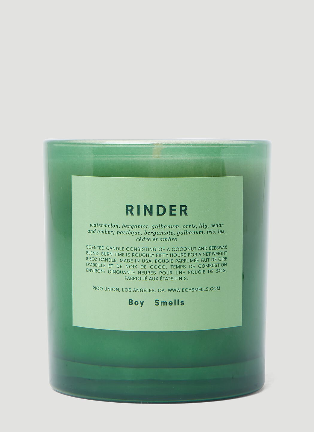 Boy Smells Rinder 蜡烛 绿色 bys0354006
