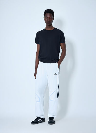 adidas Track Pants in Technical Fabric White adi0164006