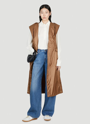 Picasso Sleeveless Coat Max Mara Picasso Sleeveless Coat Camel max0253005