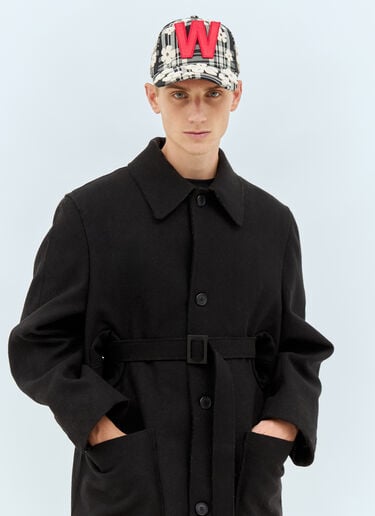 Alowa 棒球帽 Walter Van Beirendonck Alowa 棒球帽 黑色 wlt0158017