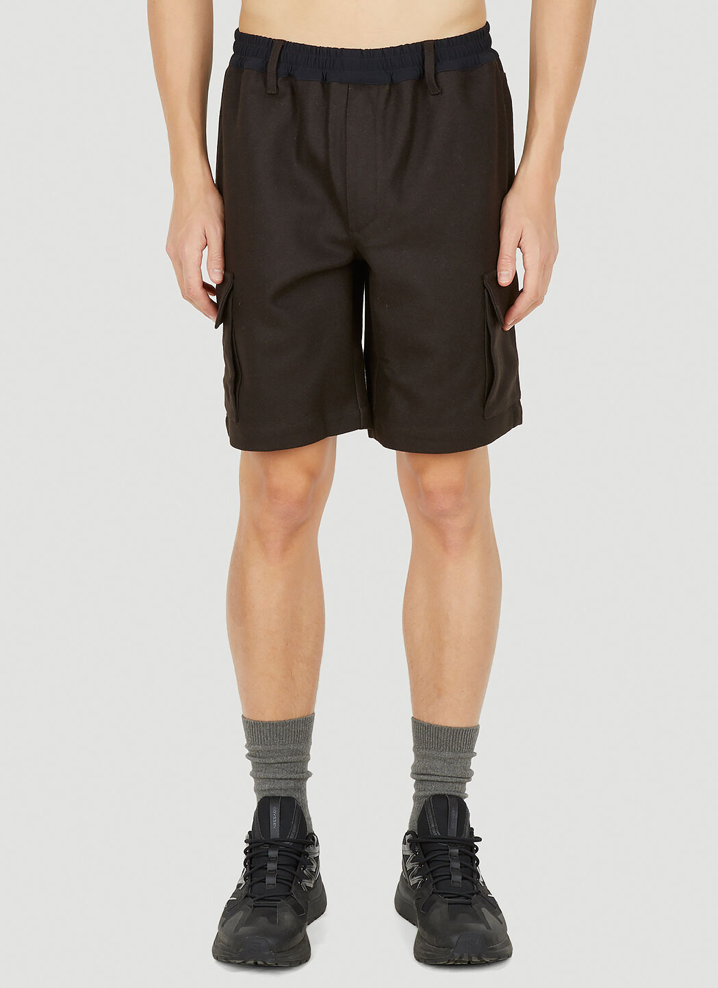 Salomon x GR10K Utility 短裤 黑色 grk0150022