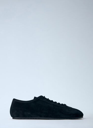 Dries Van Noten Suede Trimmed Sneakers Black dvn0163030