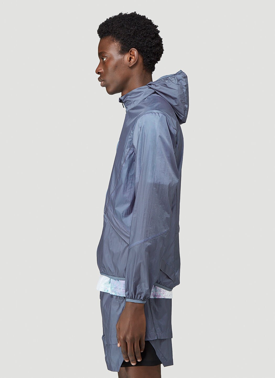 Fold up windbreaker on sale