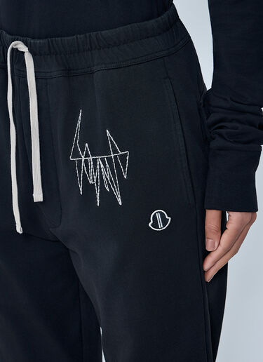 Moncler x Rick Owens Elasticated Waist Drawstring Pants Black mcs0363021