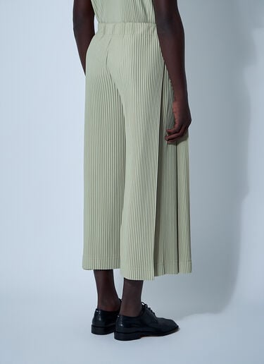 Homme Plissé Issey Miyake Pleated Pants Green hmp0161011