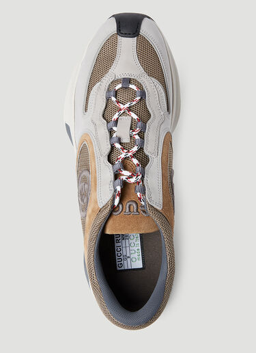 Gucci 가죽 런 스니커즈 아이보리 guc0153074