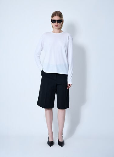 TOTEME Tailored Shorts Black tot0261057
