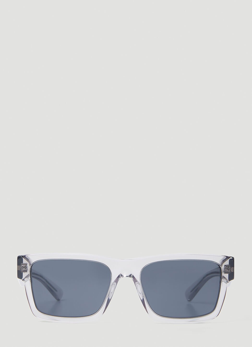 Balenciaga Square Sunglasses Silver bcs0353004