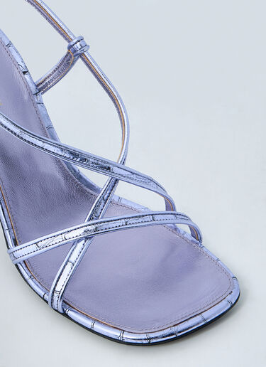 Dries Van Noten Slingback Heels Purple dvn0259002
