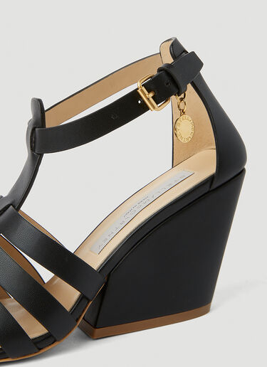 Stella McCartney Cowboy Fisherman High Heel Sandals Black stm0251020