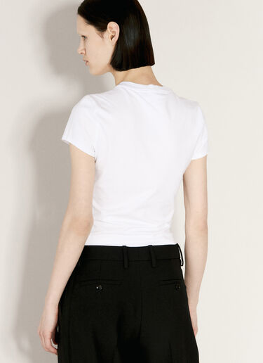 Logo Print T-Shirt Dolce & Gabbana Logo Print T-Shirt White dol0255021