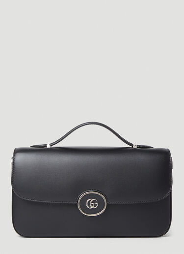 Gucci 小巧 GG 手提包 黑色 guc0253214