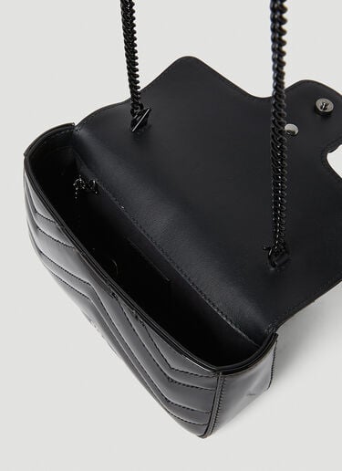Gucci GG Marmont Super Mini Shoulder Bag Black guc0253258